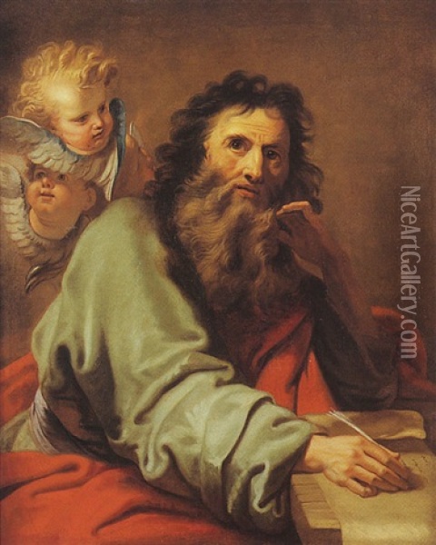 Saint Paul Oil Painting - Jean-baptiste Jouvenet