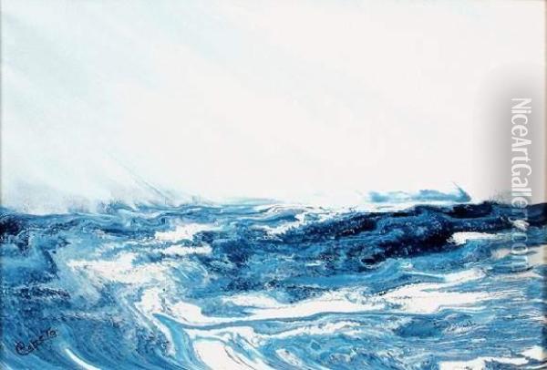 Feerie Bleue Oil Painting - James Barret