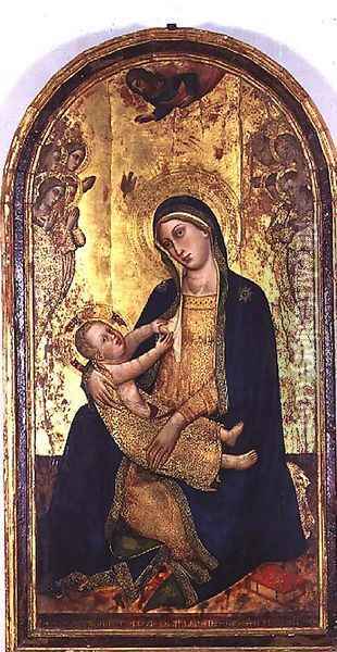 Madonna and Child Oil Painting - dei Gherarducci Silvestro