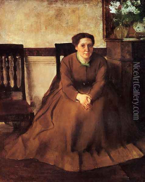Victoria Duborg Oil Painting - Edgar Degas