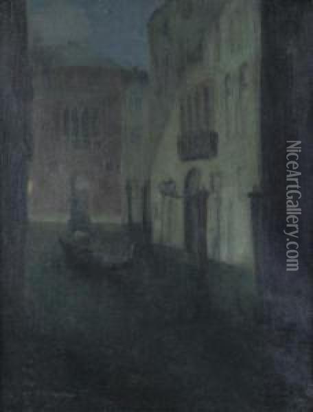 Venice Oil Painting - Mary Mccrossan