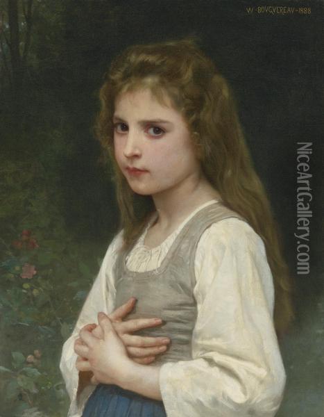 Jeanne Oil Painting - William-Adolphe Bouguereau