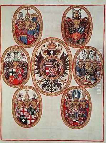 Coats of Arms Oil Painting - Theodore de Bry