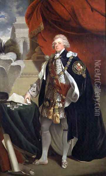George IV 1762-1830 Oil Painting - Gerard van der Puyl