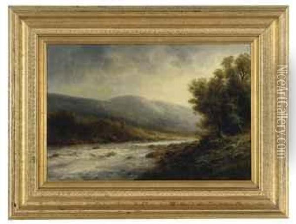 The Esopos River Oil Painting - Thomas Bartholomew Griffin