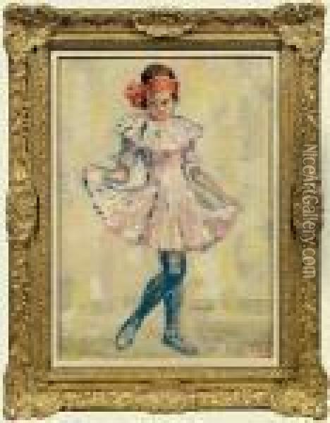 Junge Ballerina Imtutu Oil Painting - Vincenzo Irolli