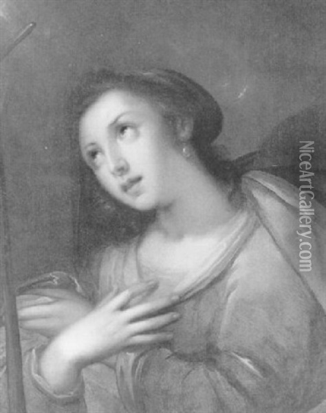Sainte Marie Madeleine Oil Painting - Gortzius Geldorp