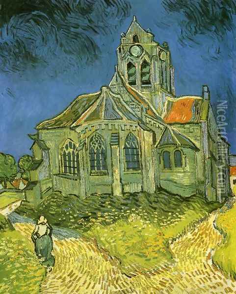 Church at Auvers Oil Painting - Vincent Van Gogh