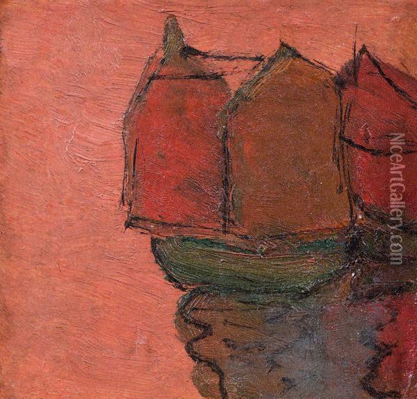 Segelboote Oil Painting - Arthur Nikodem