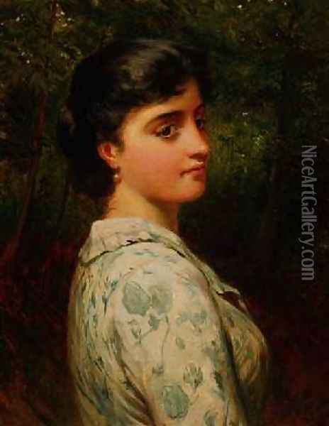 In the Woods Oil Painting - Charles Sillem Lidderdale