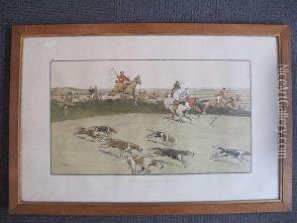 The Cottesbrookhunt Oil Painting - Cecil Charles Aldin