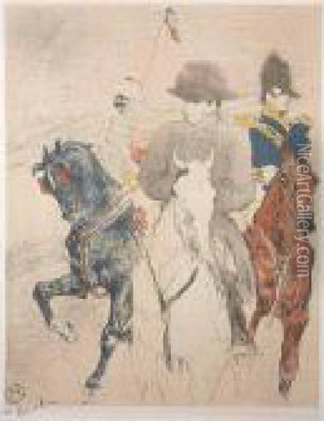 Napoleon Oil Painting - Henri De Toulouse-Lautrec