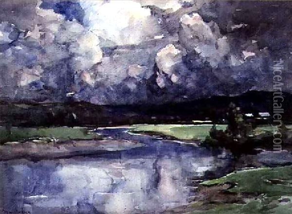 Cloud Chariots Oil Painting - Francis Abel William Taylor Armstrong