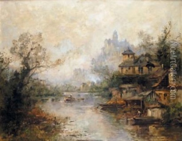 Vieilles Tanneries En Correze Oil Painting - Maurice Levis