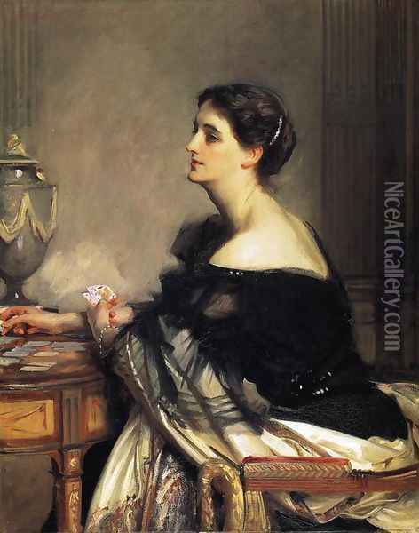 Lady Eden Oil Painting - John Singer Sargent