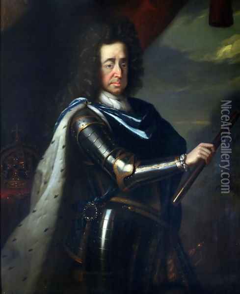 King William III Oil Painting - Godfried Schalcken