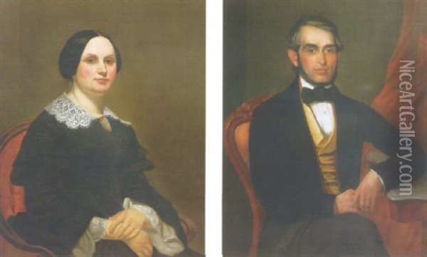 Portrait Of James Marshall Oil Painting - John George Brown