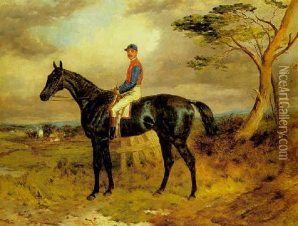 Lord Poulett's Celebrated Racehorse 