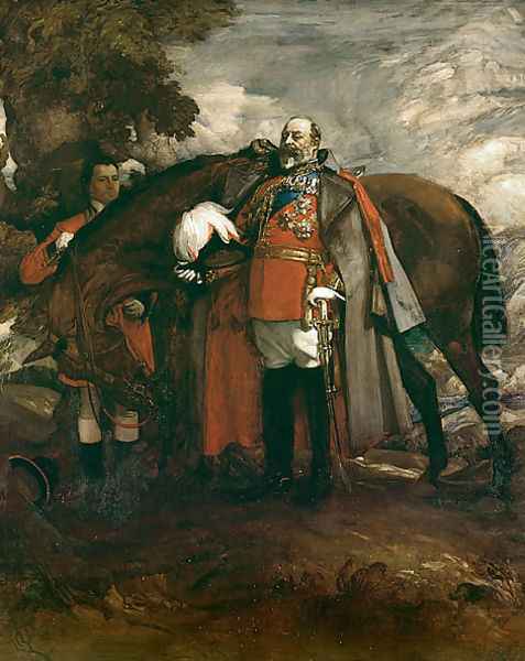 King Edward VII Oil Painting - George Lambert