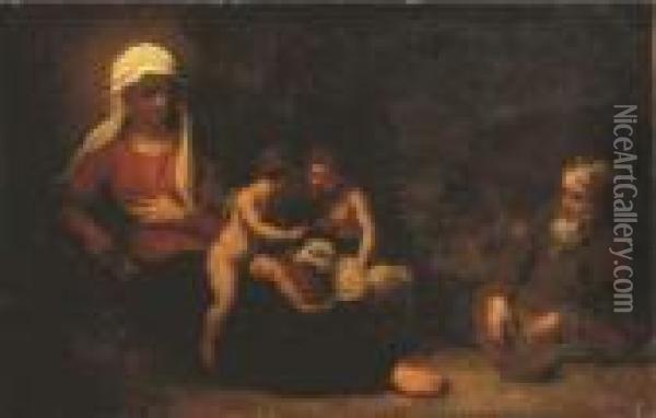 The Return From Egypt Oil Painting - Rembrandt Van Rijn