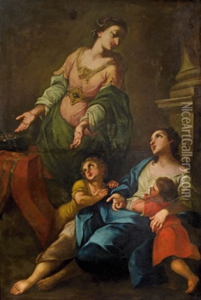 Religiose Szene Oil Painting - Bartholomaeus Altomonte