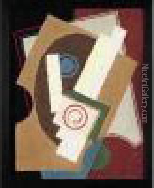 Composition, 1925-1930 Oil Painting - Georges Valmier
