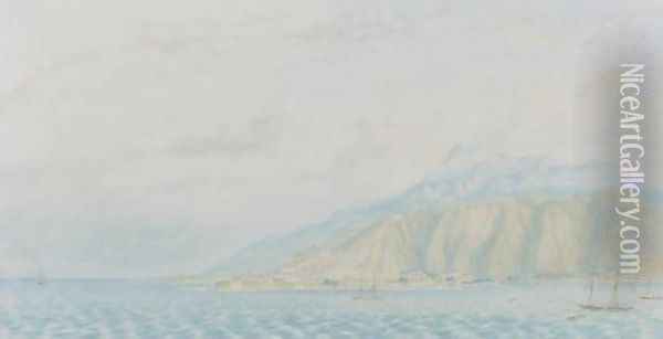 El Puerto de la Guaira Oil Painting - Anton Goering