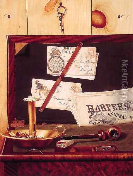 Harper's Weekly Oil Painting - George Cope