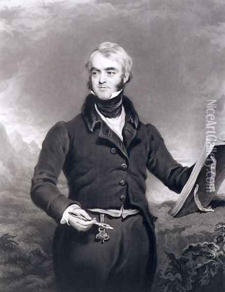 William Brockedon 1787-1854, 1834 Oil Painting - C. Turner