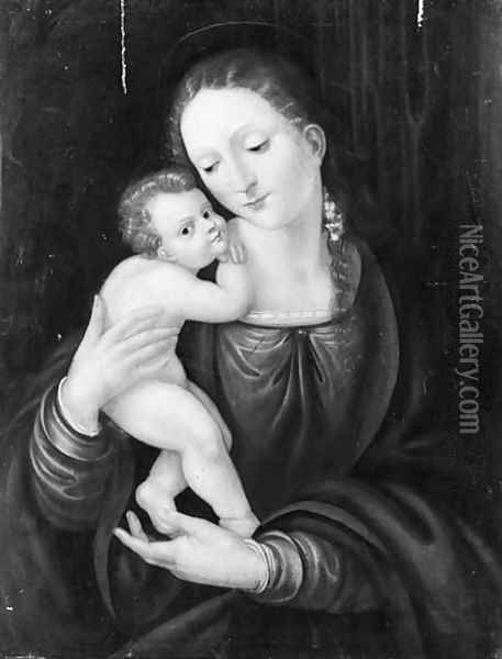 The Madonna and Child Oil Painting - Peter (Peter Candid) Witter