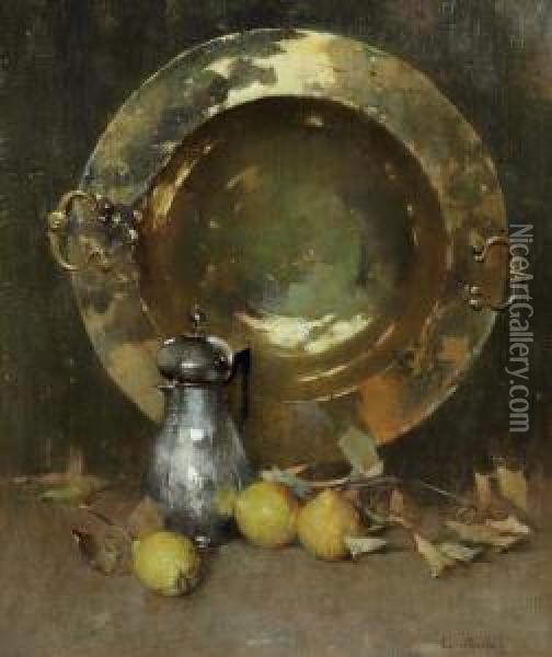 Still Life Oil Painting - Emil Carlsen