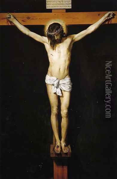 The Crucifixion Oil Painting - Diego Rodriguez de Silva y Velazquez