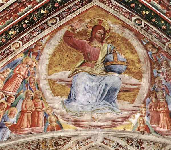 Christ the Judge Oil Painting - Giotto Di Bondone