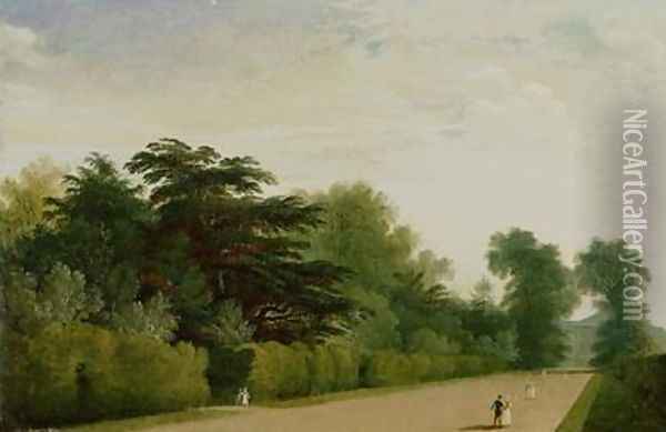 Kensington Gardens 1815 Oil Painting - John Martin