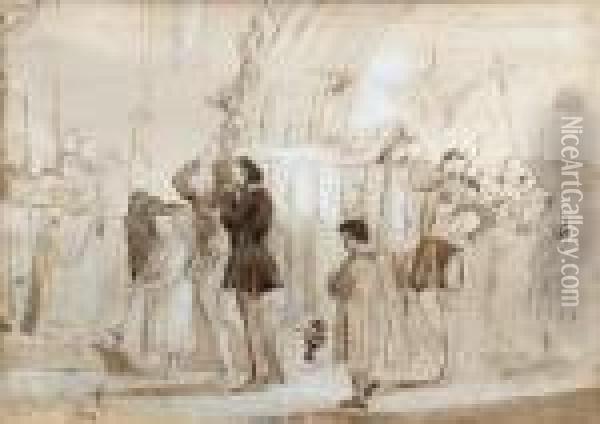 Death Of A Maiden Oil Painting - Sir John Everett Millais