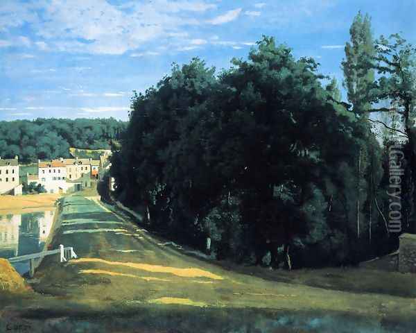 Ville d'Avray - the Chemin de Corot Oil Painting - Jean-Baptiste-Camille Corot