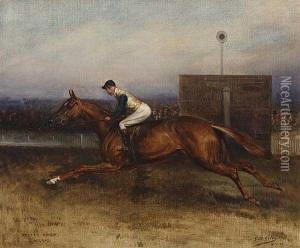 Pretty Polly And W. Lane Oil Painting - G.D. Giles