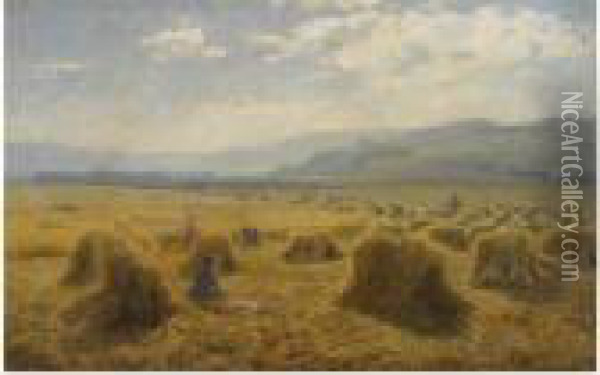 The Haymakers Oil Painting - Duncan Cameron