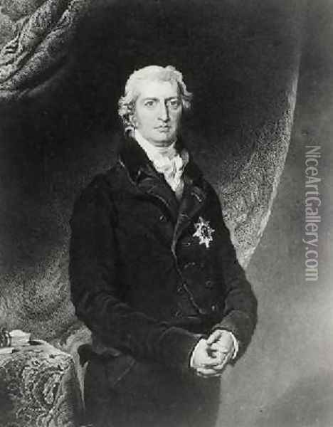 Portrait of Robert Banks Jenkinson Oil Painting - Sir Thomas Lawrence