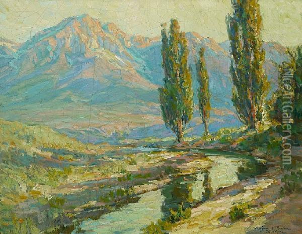 Lights And Shadows, High Sierras Oil Painting - Benjamin Chambers Brown