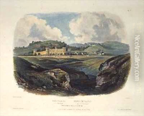 Penitentiary near Pittsburgh Oil Painting - Karl Bodmer