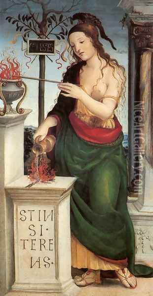 Allegory of Celestial Love Oil Painting - Il Sodoma (Giovanni Antonio Bazzi)