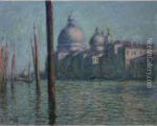 Le Grand Canal Oil Painting - Claude Oscar Monet