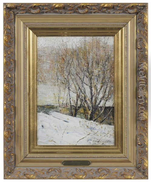 Willows Oil Painting - Ann Crane