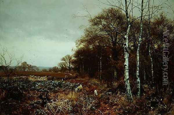 Early Spring Oil Painting - Edward Wilkins Waite