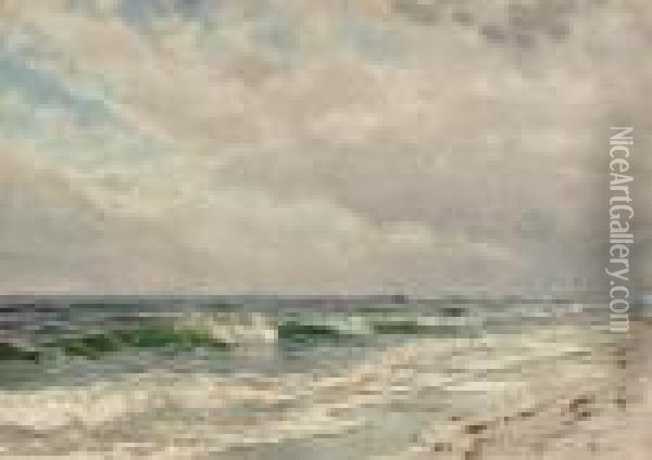 Coastal Scene Oil Painting - Alfred Thompson Bricher