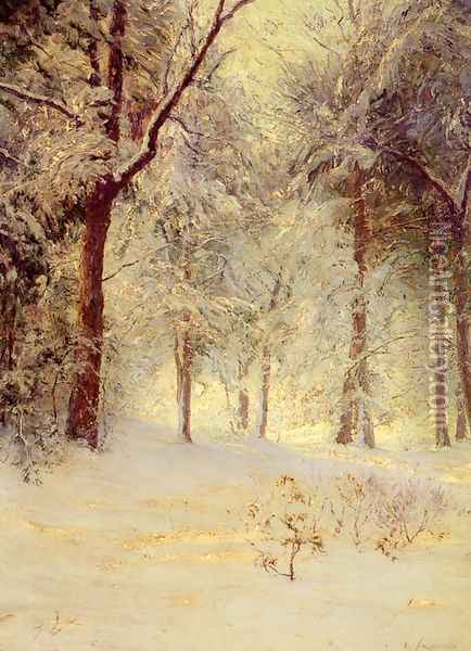 Sunshine after Snowstorm Oil Painting - Walter Launt Palmer