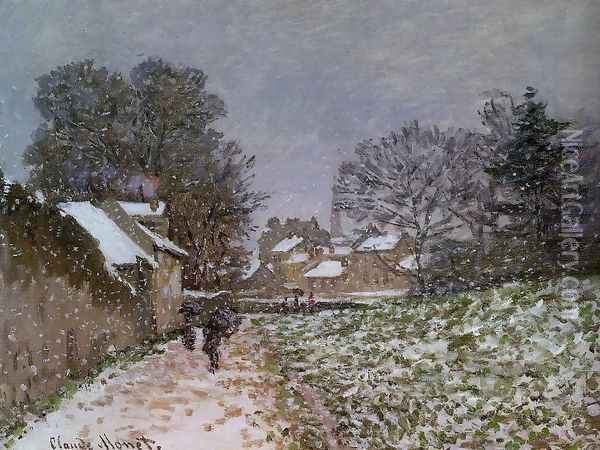 Snow At Argenteuil2 Oil Painting - Claude Oscar Monet