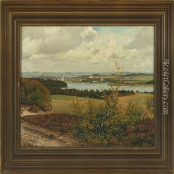 Landscape Oil Painting - Povl Steffensen