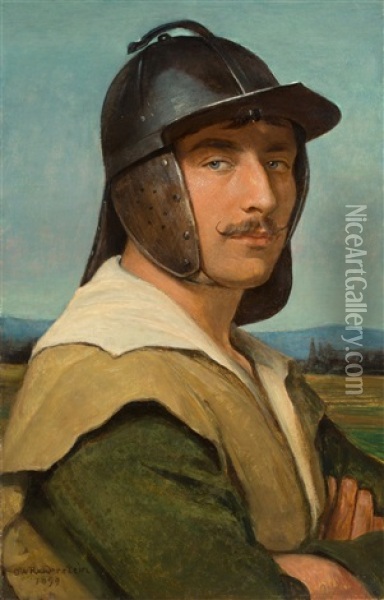 Wilhelm Ii Oil Painting - Ottilie W. Roederstein